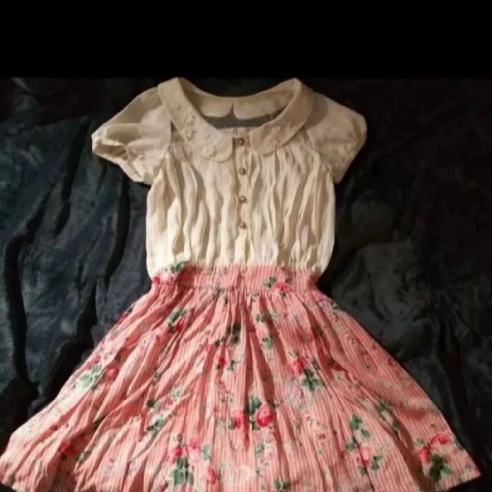 Himekaji Street princess tralala twofer dress XS